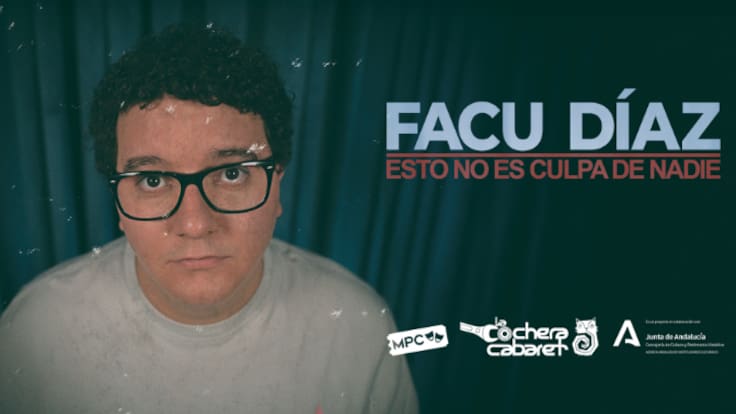 Facu Díaz presenta su nuevo show el domingo en Murcia