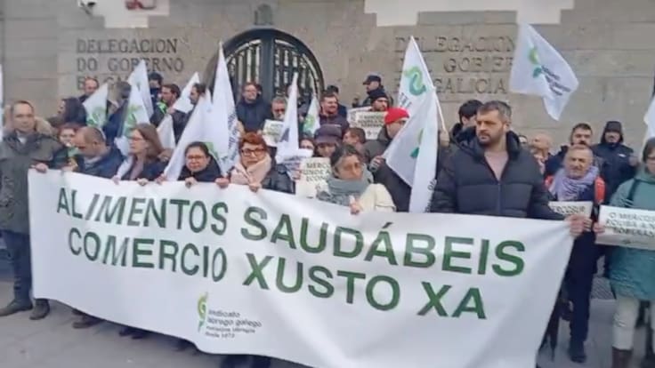 Brais Álvarez, secretario de acción sindical do Sindicato Labrego Galego