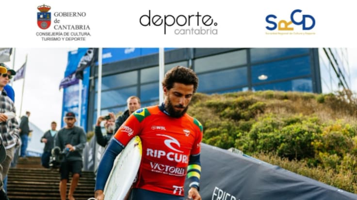Felipe Toledo, bicampeón del mundo de surf, tras su parón: "Echaba de menos competir"