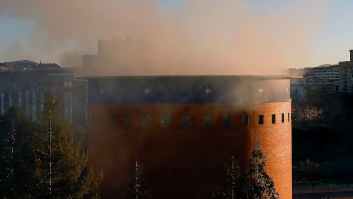 Un año del incendio del Planetario de Pamplona