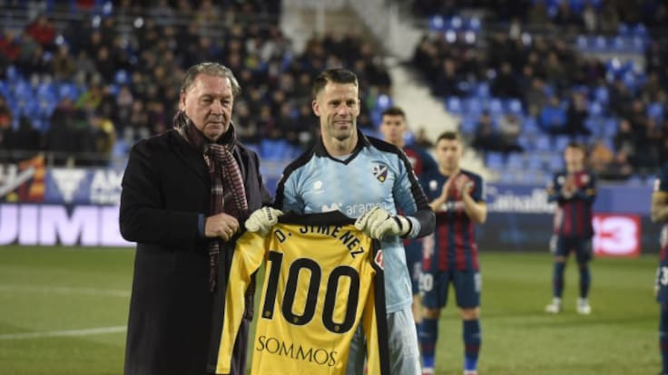 Dani Jiménez ha hablado sobre el momento que vive la SD Huesca