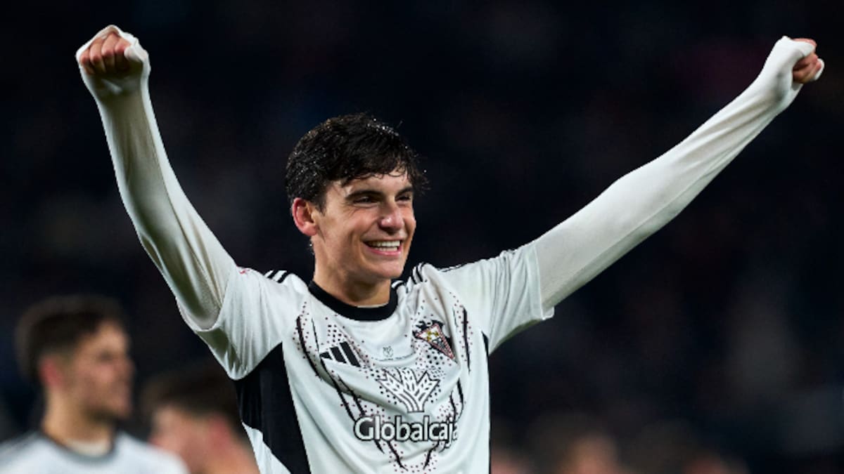 El 'vacile' de Javi Villar, goleador del Albacete, a Tomás Roncero: "Me sigue en Instagram de cuando estaba en la cantera del Real Madrid"