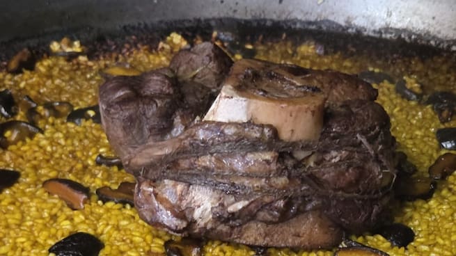 El Rebost: arròs de garreta de vedella