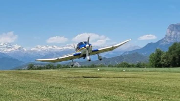 Rafael García, gerente de Girolibre, habla del aeródromo de Coscojuela de Sobrarbe
