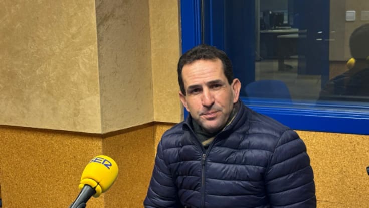 Carlos Calavera, presidente de la Asociación de Taxis de Huesca