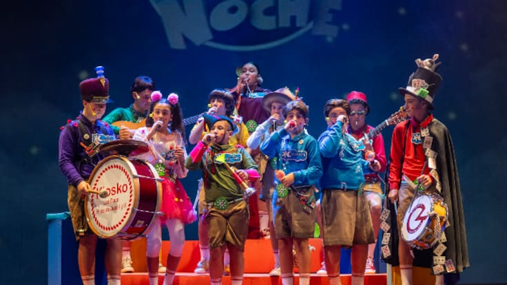 Chirigota infantil Los doce hijos de Juan Semifinal COAC 2026