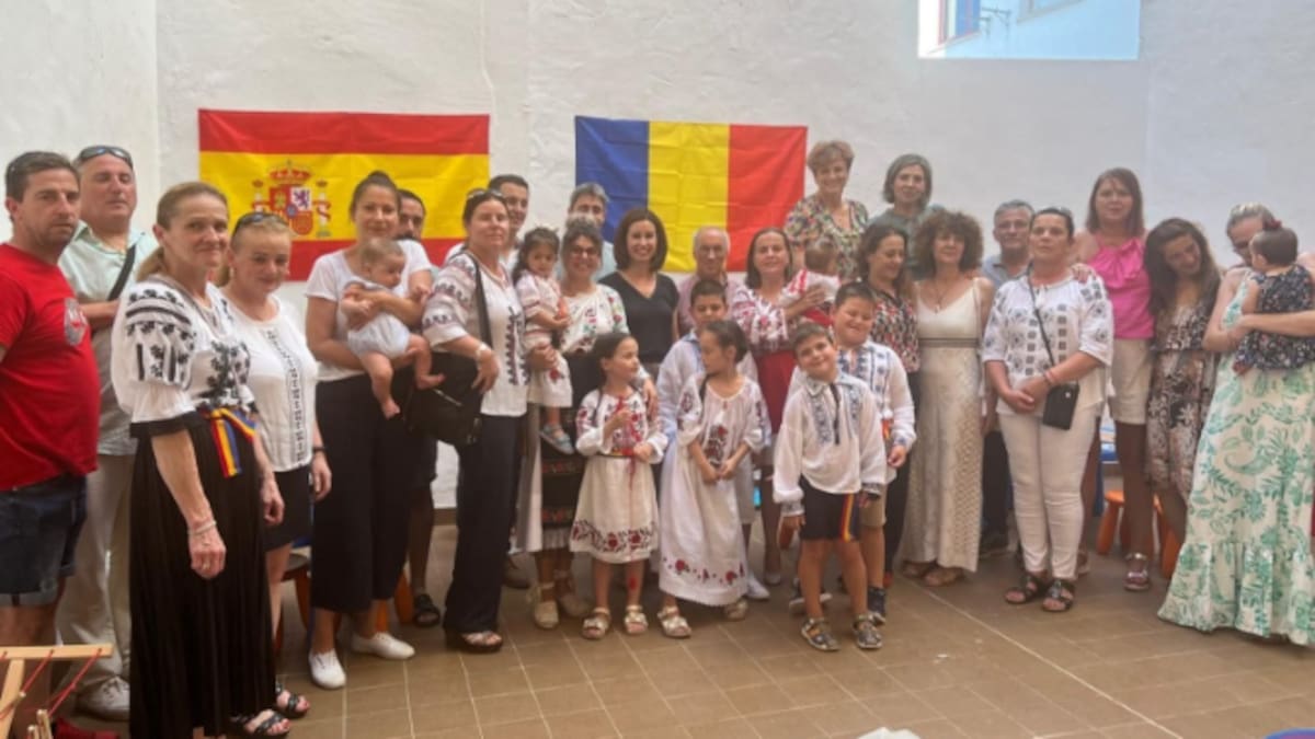 Andrea Mirela Dinca, presidenta de la asociación rumana de Ejea