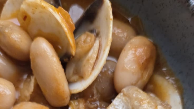 El Rebost: fesols amb cloïsses