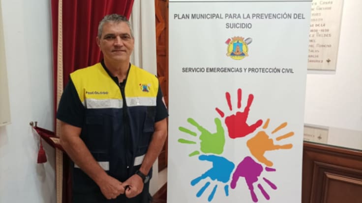 Antonio Varón, psicólogo especialista en Emergencias