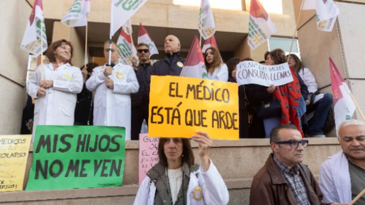 María José García Mateos, secretaria general del Sindicato Médico de la Región de Murcia CESM