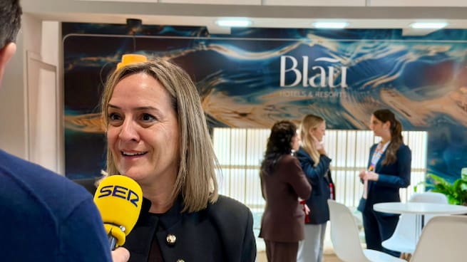 Marga Alemany, directora comercial Las Caldas, en el especial Fitur de la SER