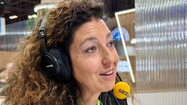 Elena Cebada, gerente IGP Ternera Asturiana, en el especial Fitur de la SER