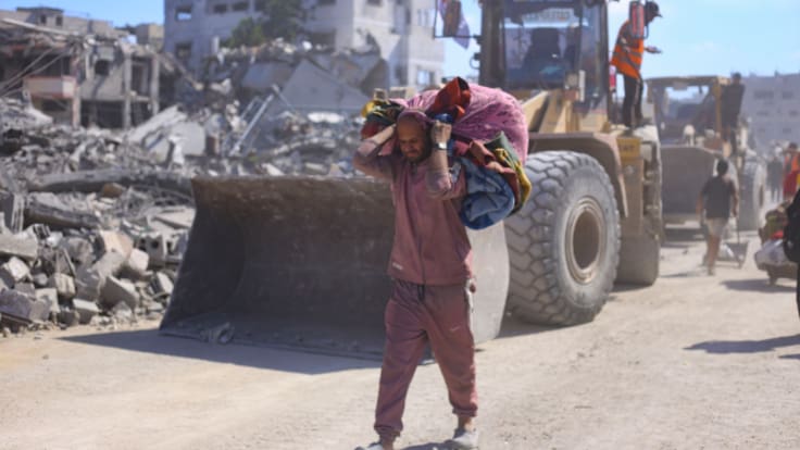 Àngel Marrades sobre el futuro de Palestina: "Hay que ver las cosas de la manera más cruda, pero también agarrarnos al torrente de solidaridad que ha surgido a raíz del genocicdio"
