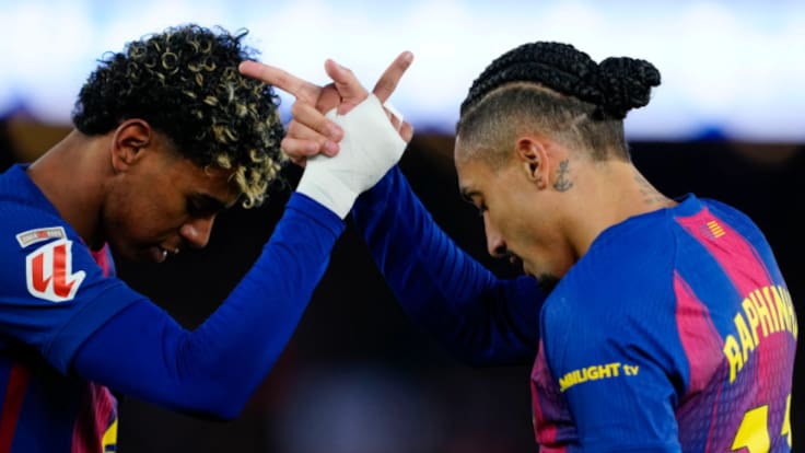 "Quan Lamine baixa el seu nivell, augmenta el seu esforç"