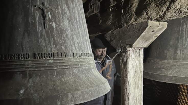 El ancestral repique del "Tente nube" de Fresno de la Vega (29/01/2026)