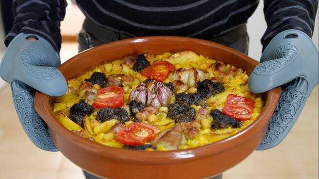 De temporada: arrossos amb carn de porc