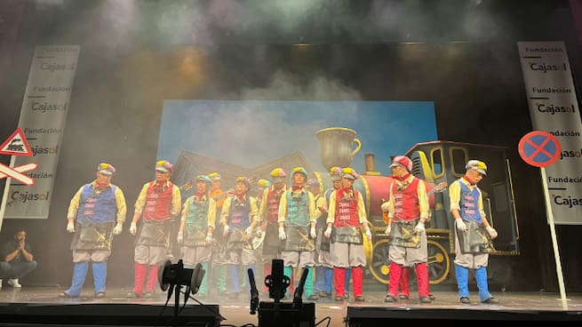 Comparsa Juvenil : ¡A toda máquina! Semifinal