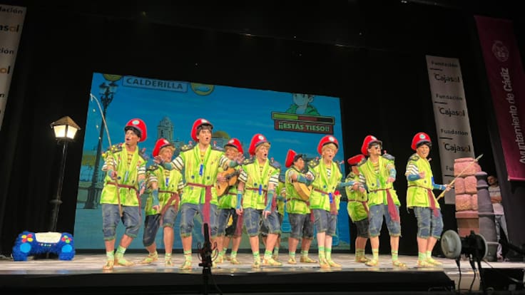 Chirigota Juvenil Cádiz: El videojuego Semifinal