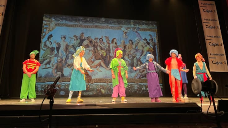 Cuarteto infantil: 'Estos dioses están colgao, desde el Olimpo Andaluz haciendo historia' semifinal COAC 2026