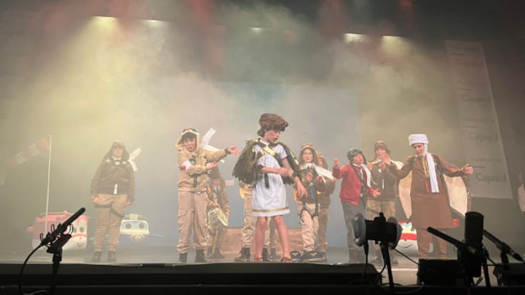 Chirigota Infantil : Que ases mi cielo Semifinal