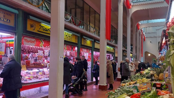 El mercado de la plaza de Abastos de Logroño celebra San Blas con chocolate caliente (03/02/2026)