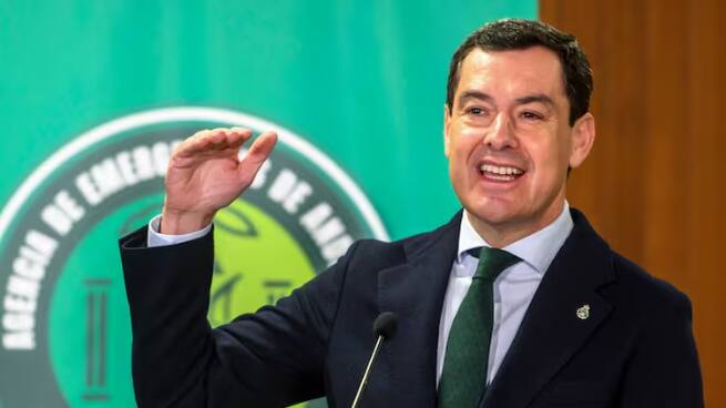 Juan Manuel Moreno: "Las clases se impartirán de forma telemática"