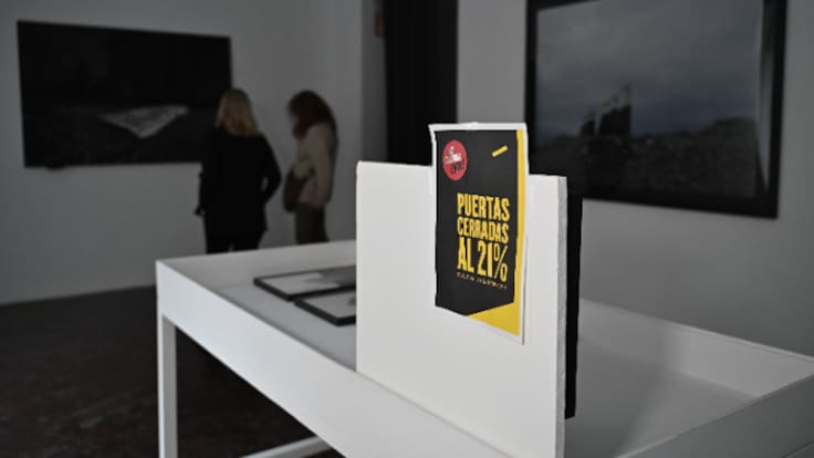 Galeristes, en vaga: "Hi ha un prejudici social, se'ns compara amb luxe, i som cultura"