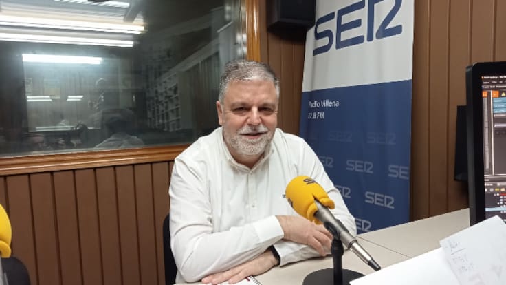 Fulgencio Cerdán, alcalde, en Radio Villena SER