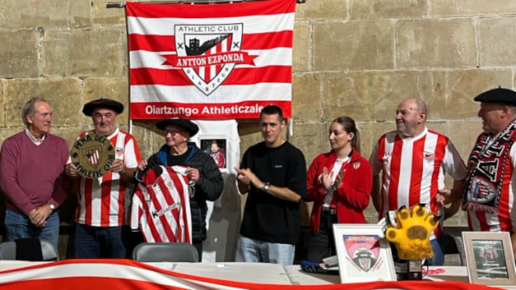Así viven el derbi vasco de Copa los seguidores del Athletic en Gipuzkoa