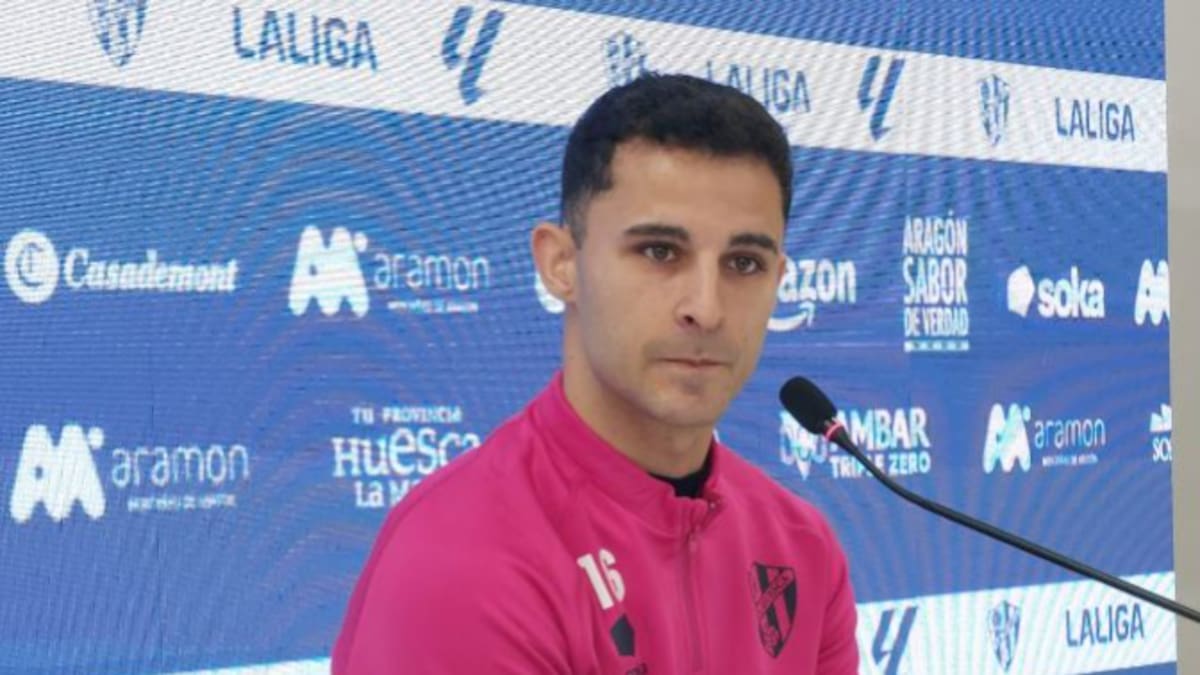 Jesús Álvarez tiene clara la importancia del partido de la SD Huesca ante el Ceuta del domingo