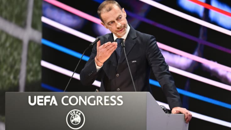 Ceferin: "Estic molt feliç que el Real Madrid i el Barça s'hagin unit de nou a la família"