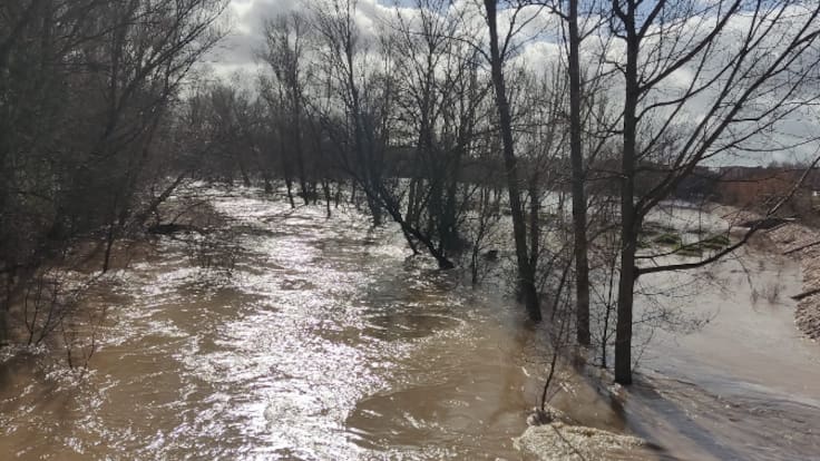 Javier Ferrer (Confederación H. del Júcar) sobre la crecida del río a su paso por Cuenca