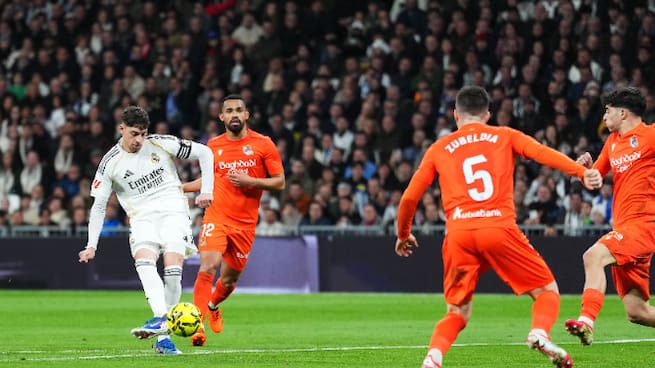 LaLiga | Real Madrid 3-1 Real Sociedad | Gol de Fede Valverde