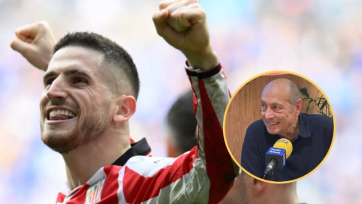 "El jugador del Athletic que más se nota cuando está o no está es Oihan Sancet"