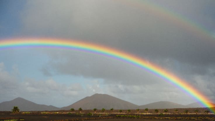 La leyenda del arcoíris terciario, un fenómeno más difícil de encontrar que un trébol de cuatro hojas