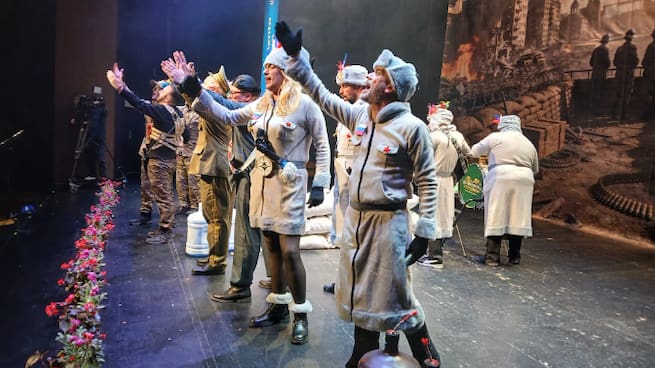 chirigota sin novedad en el frente, los hijos de Putin