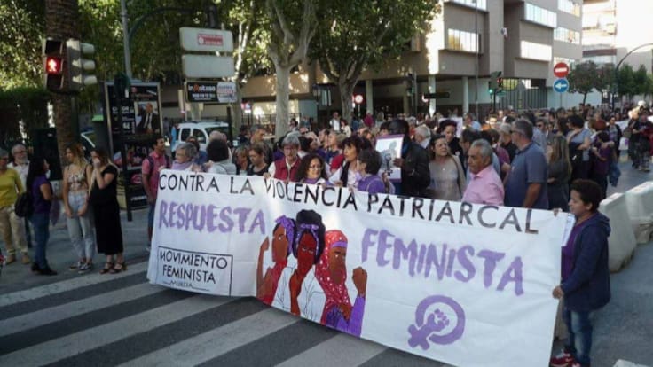 Olvido Garrido, portavoz de Movimiento Feminista en Murcia