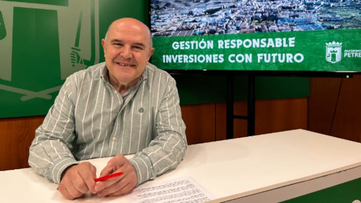 Ramón Poveda, concejal de Hacienda de Petrer, sobre las inversiones previstas en el municipio