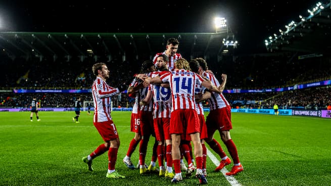 Champions League | Club Brujas 0-2 Atlético de Madrid | Gol de Lookman