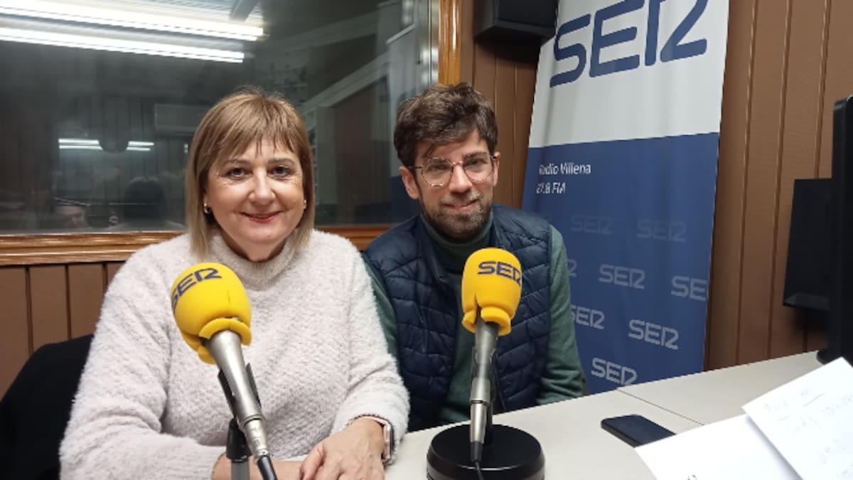 Rafa Sanchiz y Ana Medrano de la Junta Mayor