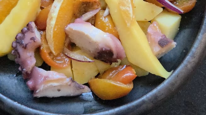 El Rebost: amanida de polp