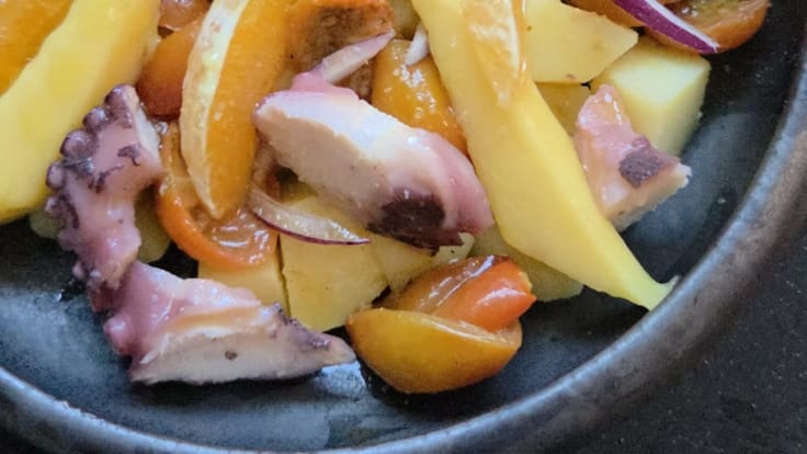 El Rebost: amanida de polp