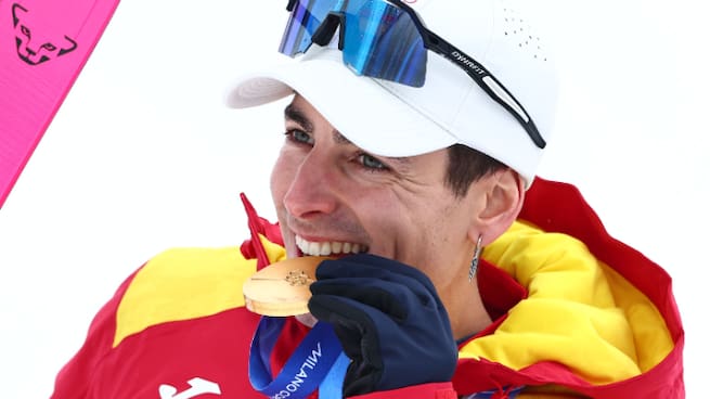 Paula Fernández Ochoa celebra el oro olímpico de Oriol Cardona: "Nadie mejor que él para seguir el legado de mi padre"