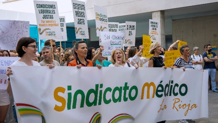 El sindicato médico advierte de un "efecto bola de nieve" en las listas de espera tras la huelga en La Rioja (20/02/2026)