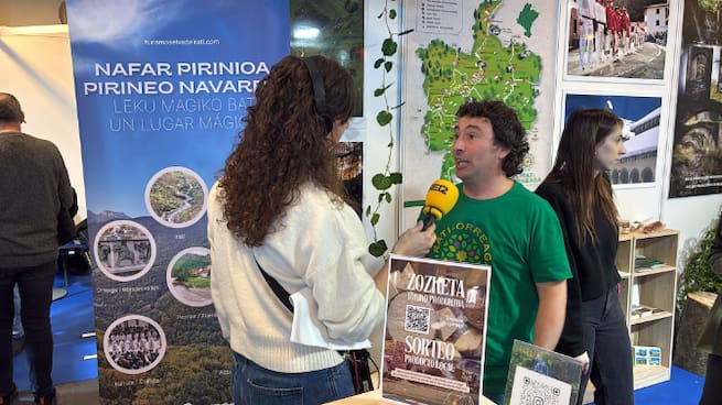 Los stands de la feria Navartur 2026