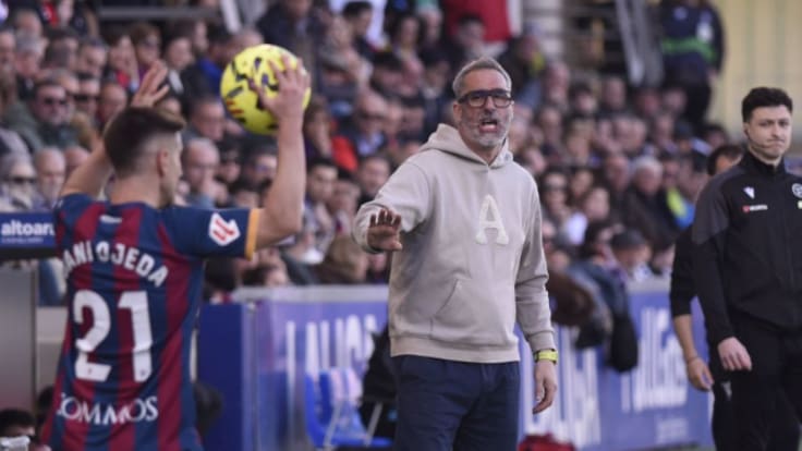 Bolo hablaba de malas sensaciones y de mal partido del Huesca