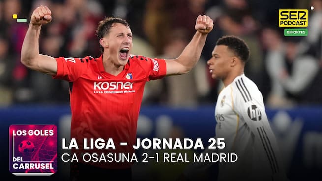 Los goles del CA Osasuna 2-1 Real Madrid | Un Madrid desdibujado deja el liderato en manos del Barça