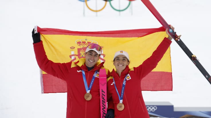 Oriol Cardona celebra en Carrusel su histórico doblete en los Juegos de Invierno: "No hay secreto, es entrenar, entrenar y entrenar"