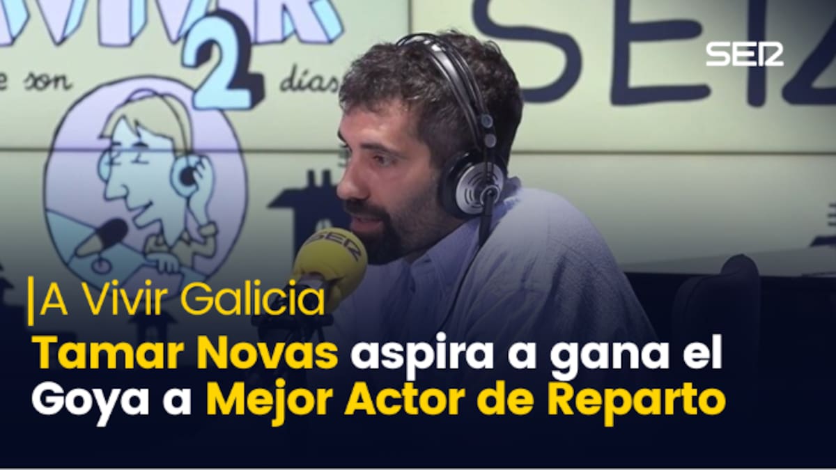 Tamar Novas, aspirante a un Goya: "Me he dedicado a ser la mejor versión de actor más que a ganar premios"