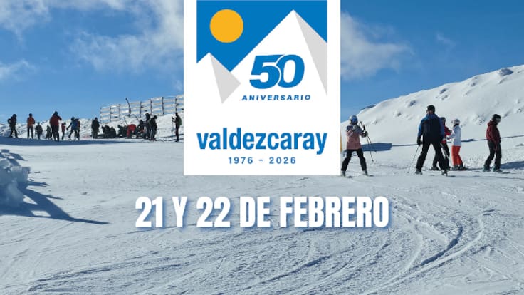 Valdezcaray ha celebrado su 50 aniversario este fin de semana con 5.000 visitantes (23/02/2026)